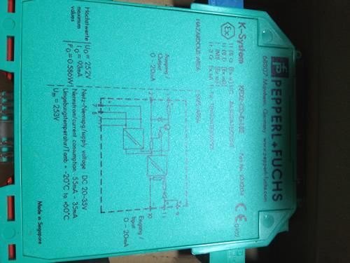 KFD2-CD-EX1.32德国倍加福安全栅 电流驱动器隔离栅